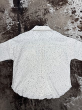 Load image into Gallery viewer, Woman’s Veveret White Sparkling Denim Jacket