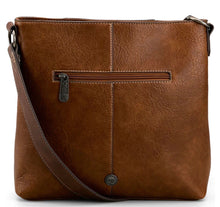 Load image into Gallery viewer, Women’s Justin Crossbody With Concho And Fringe