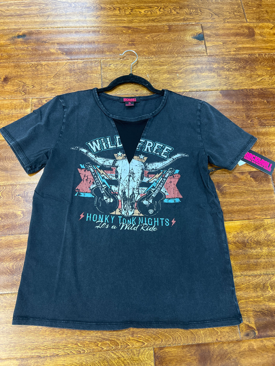 Women’s Rock&Roll Wild Free Mesh Tee