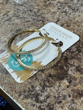 Load image into Gallery viewer, Majorie CZ Hoops.