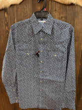 Load image into Gallery viewer, Men’s Wrangler Blue Dice Printed Button Up