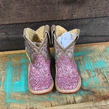 Load image into Gallery viewer, Infant Cowbabies Pink Glitter Boot