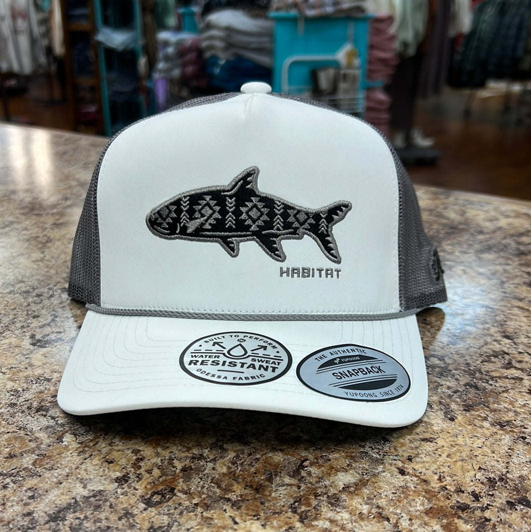 Habitat White Hooey Trucker Hat