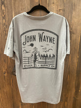 Load image into Gallery viewer, Hooey Mens John Wayne Steel Grey SS T-Shirt
