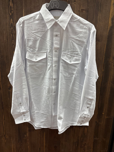 Men’s Roper White Aztec Snap Up.