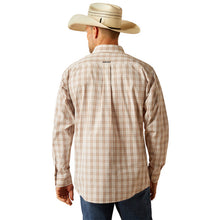 Load image into Gallery viewer, Ariat Mens Pro Jason  Light Brown Plaid Button Up.