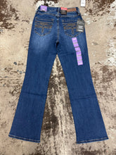 Load image into Gallery viewer, Women’s Rock&amp;Roll Raised Bootstitch Embroidered Bootcut Jean