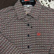 Load image into Gallery viewer, Women’s Printed Cinch LS Button Up