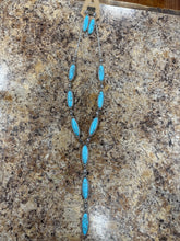 Load image into Gallery viewer, Pink Panache Turquoise Y Necklace And Earring Set
