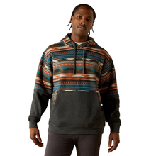 Load image into Gallery viewer, Men’s Ariat Color Block Hoodie.