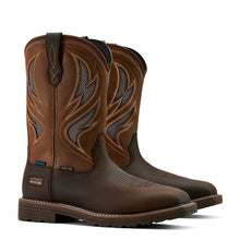 Load image into Gallery viewer, Ariat Men's Activator VentTEK Waterproof Steel Toe Dark Brown Work Boots.