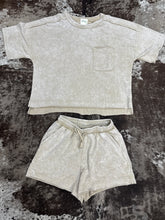 Load image into Gallery viewer, Knit Top &amp; Shorts Set