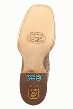 Load image into Gallery viewer, Dan Post Women's Natural/Chocolate Amara Python Exotic Boots