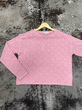 Load image into Gallery viewer, Women’s Wishlist Mauve Heart Sweater