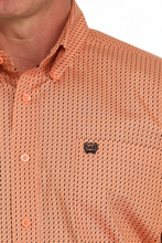 Load image into Gallery viewer, Men’s Corral Geometric Print Button Up.