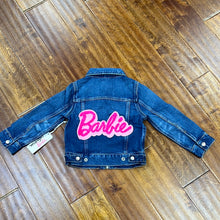 Load image into Gallery viewer, Wrangler x Barbie Girl’s Jean Jacket