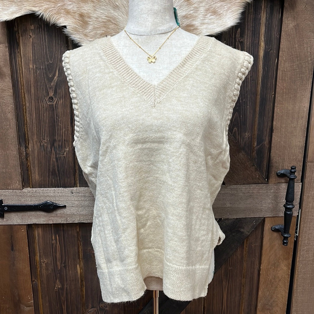 Women’s Sweater With Stitch Detail