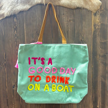 Load image into Gallery viewer, Panache Drink On A Boat Tote