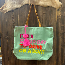 Load image into Gallery viewer, Panache Drink On A Boat Tote