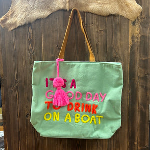 Panache Drink On A Boat Tote