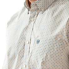 Load image into Gallery viewer, Ariat Mens Khaki Print Snap Up Shirt.
