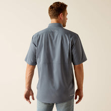 Load image into Gallery viewer, Ariat Mens Newsboy Blue Pro Series VentTEK Shirt.