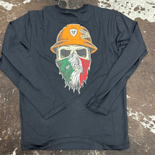 Load image into Gallery viewer, Mens Workman Born Graphic Long Sleeve Tee.