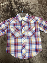 Load image into Gallery viewer, Boys Roper Short Sleeve Summer Picnic Plaid Button Up