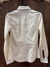Load image into Gallery viewer, Women’s Cinch Cream Striped LongSleeve Button Up