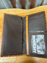 Load image into Gallery viewer, Men’s Hooey Tan Rodeo Wallet With Black Lightning Bolt