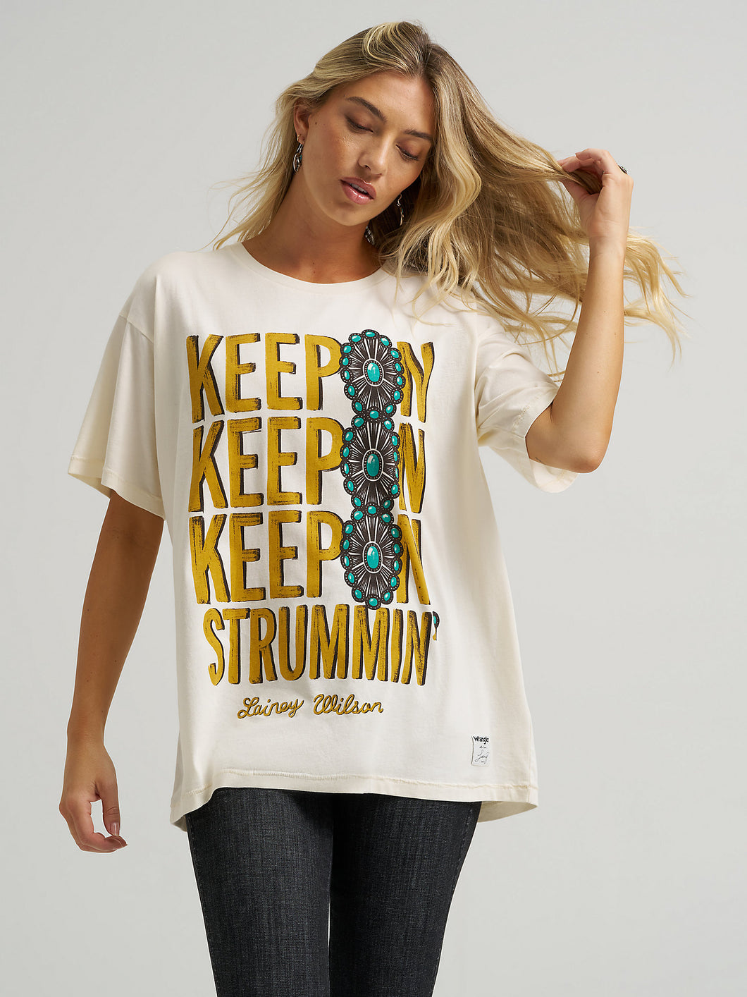 Wrangler X Lainey Wilson Oversized Tee.