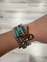 Load image into Gallery viewer, Spiral Beaded Charm Bracelets