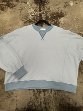 Load image into Gallery viewer, Women’s Wishlist Blue Stripped Sweatshirt
