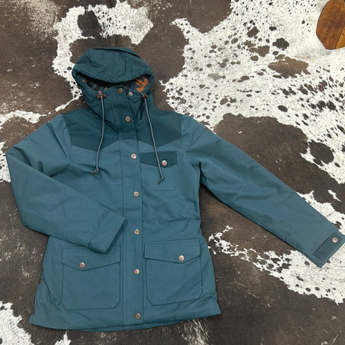 Women’s Cinch Teal Barn Coat.