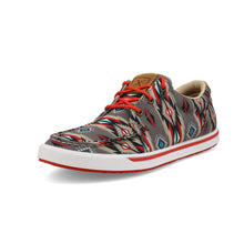 Load image into Gallery viewer, Twisted X Red Mulit Colored Kicks.