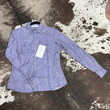 Load image into Gallery viewer, Women’s Sol Violet Western LS Snap Up