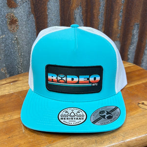 Rodeo Turquoise Hooey Trucker Hat