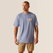 Load image into Gallery viewer, Ariat Rebar Infinity Heather Cotton Strong Roughneck Graphic T-Shirt.