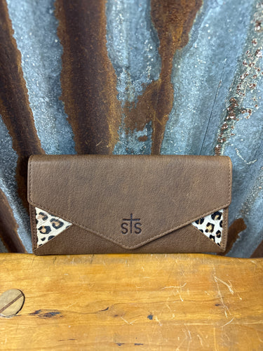 STS Leopard Style Wallet