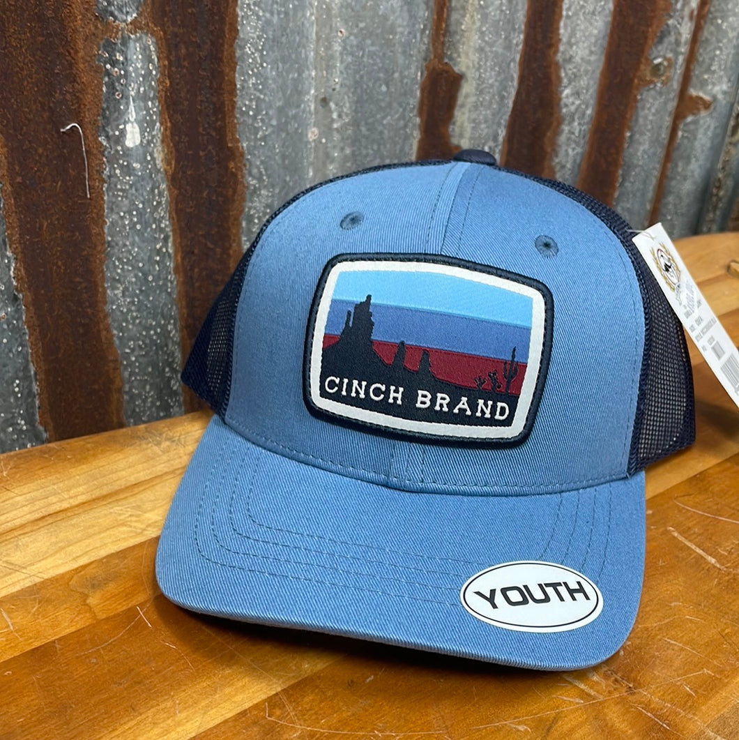 Boy’s Blue Trucker Cap-Cinch Brand