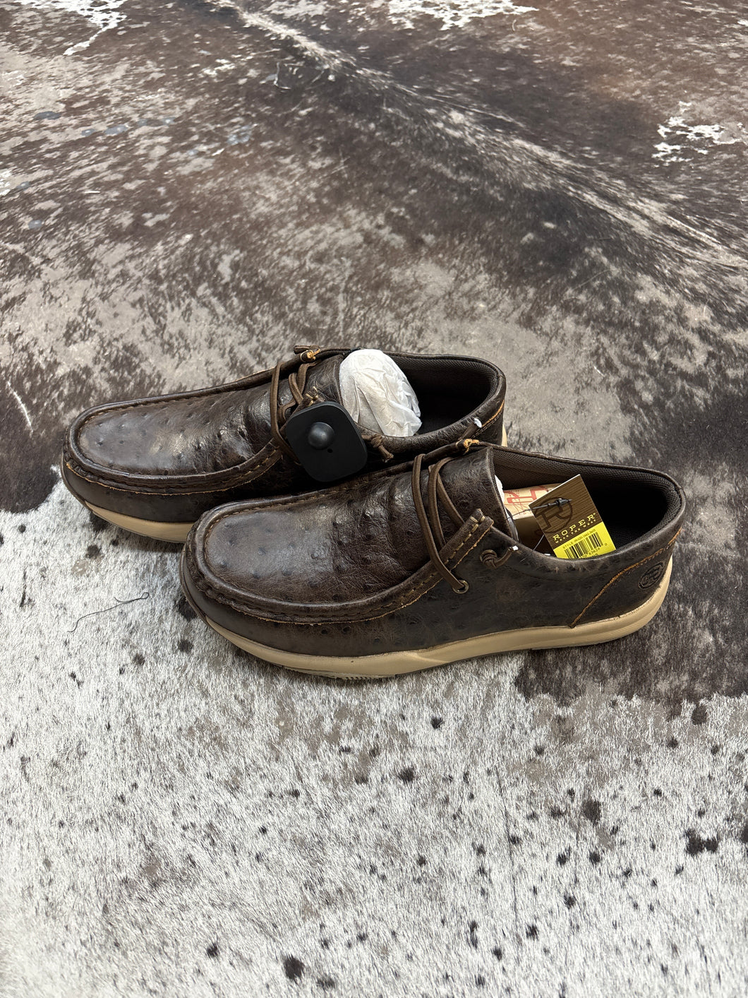 Men’s Roper Ostrich Casual Shoes