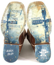 Load image into Gallery viewer, Tin Haul Boys&#39; Holy Son Western Boots - Broad Square Toe