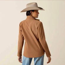 Load image into Gallery viewer, Ariat Women’s Ariat Logo Dachshund Heather Soft-shell Jacket