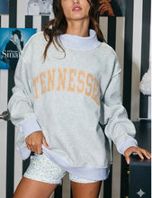 Load image into Gallery viewer, Tennessee Embroidery Mock Neck Sweatshirt