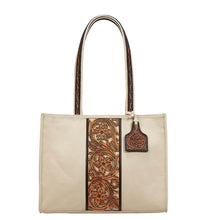 Load image into Gallery viewer, Angel Ranch Opal Collection Ivory Large Tote Bag