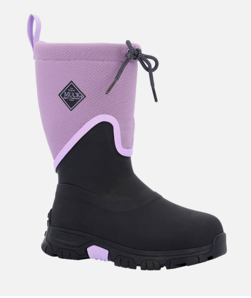 Kids Purple Apex Winter Muck Boot