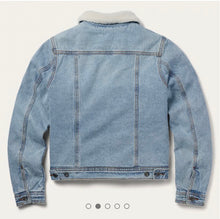 Load image into Gallery viewer, Stetson Woman’s Sherpa Lined Denim Jacket