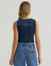 Load image into Gallery viewer, Women’s Wrangler Sleeveless Denim Vest