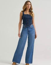 Load image into Gallery viewer, Women’s Wrangler Sleeveless Denim Vest