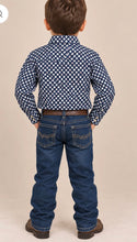 Load image into Gallery viewer, Boys Wrangler Dice LS Snap